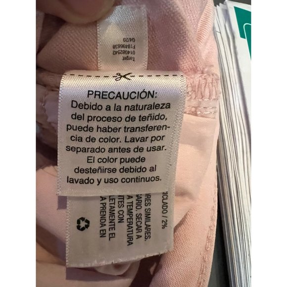 Universal Thread Good’s CO women’s size 10/30 Pink Fair Trade Certified Factory - Picture 14 of 16